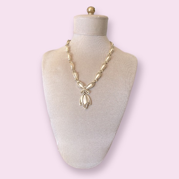 Mid century tulip necklace - Picture 2 of 2